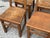 1940s French Provincial Oak Ladder-Back Dining Chairs - Set of Six For Sale - Image 13 of 13