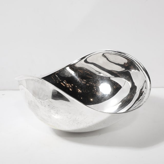 Mid-Century Modernist 'Candara' Centerpiece Bowl Signed Sabattini For Sale - Image 10 of 10