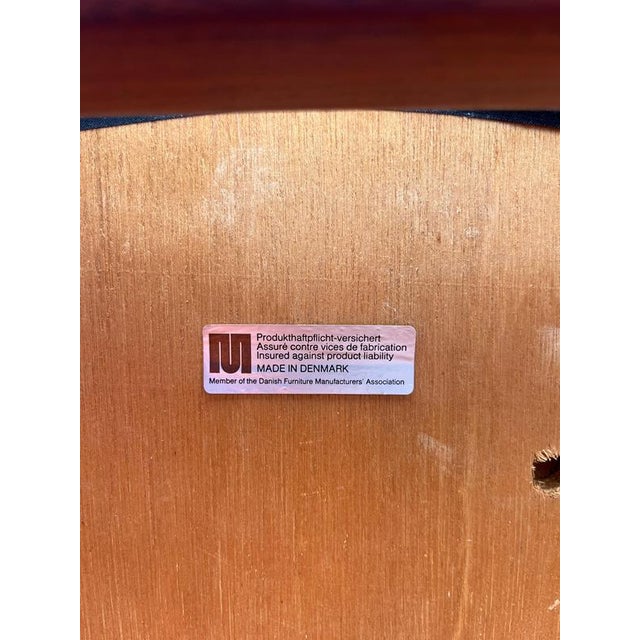 Armchair in Rosewood with Wool by Johannes Andersen for Uldum Møbelfabrik For Sale - Image 3 of 11