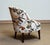Danish Floral Printed Linen Slipper Chair in the style of J. Frank, 1940s For Sale - Image 12 of 17