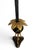 1980s Hollywood Regency Frederick Cooper Faux Portoro Marble & Brass Palm Buffet Lamps - a Pair For Sale - Image 9 of 13