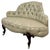 Antique 19th Century English Victorian Mahogany Button-Back Settee For Sale - Image 4 of 11