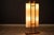Mid Century Modern Sculptural Walnut and Brass Standing Floor Lamp For Sale - Image 4 of 18