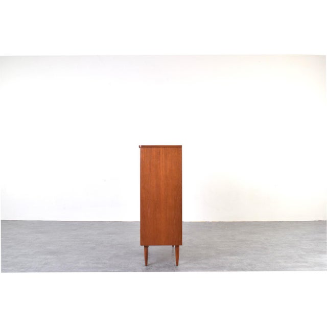 1960s Mid-Century Modern Danish Teak Chest of Drawers, 1960s For Sale - Image 5 of 14