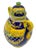 Abstract Daruta Style Lemon & Acanthus Canister For Sale - Image 3 of 9
