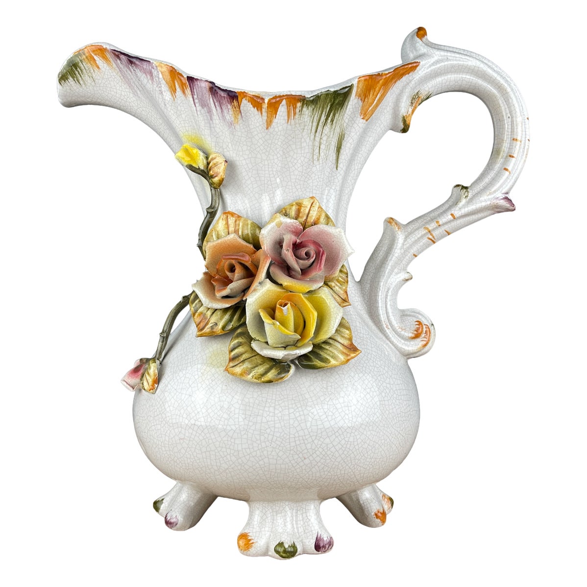 イタリアン・グラス：ムラーノとミラノ 1930–1970 イタリア 70s MURANO ムラーノ イエロー ガラス ヴィンテージ