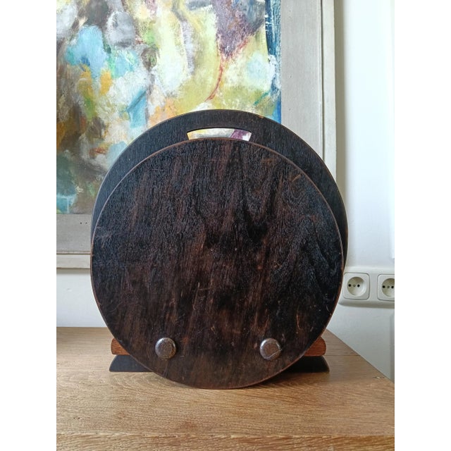 Modernist Magazine Rack, 1920s For Sale - Image 11 of 11