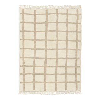 Hand-Knotted Wool Premium Rug by Azele Studio For Sale