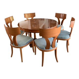 Biedermeier-Style Dining Set For Sale