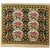 Black Vintage Floral Needlepoint Textile Art – Decorative Rose and Scrolling Acanthus Leaf Motif For Sale - Image 8 of 8