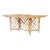 Chinese Chippendale Style Bamboo Dining Table For Sale