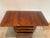 American Empire Mahogany Drop Leaf Work Table Side Cabinet For Sale - Image 11 of 12