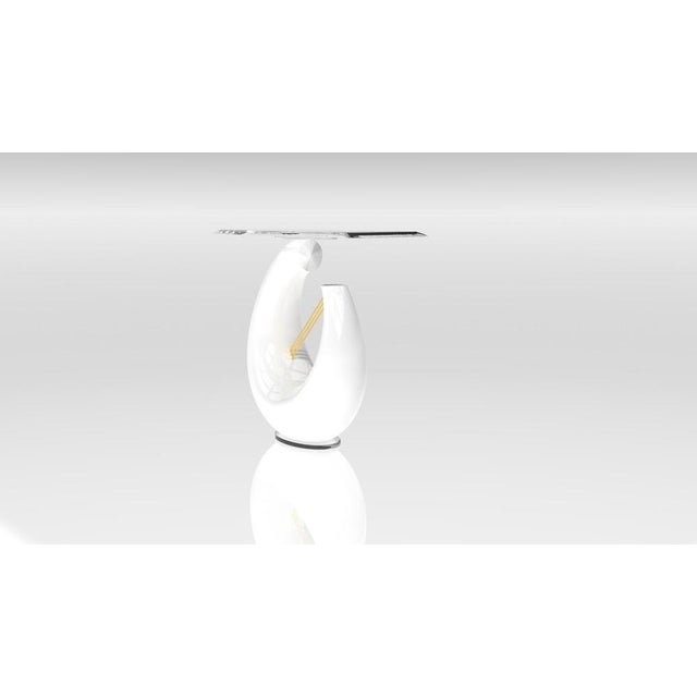 Early 21st Century Ebe Arctic White Console Table from Eje-Design For Sale - Image 5 of 10