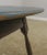 Brown Primitive Bench Made Oval Top Distressed Painted Work Table For Sale - Image 8 of 12