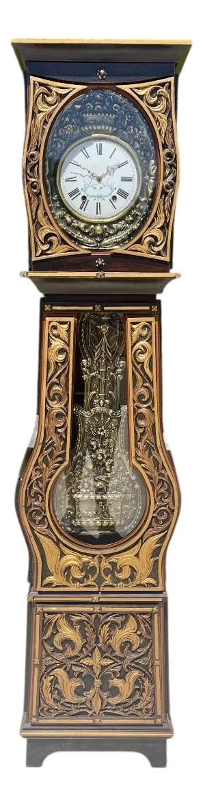Gothic Style Oak Clock