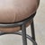 Leather and Lacquered Metal Grasso Stool in Brown by Stephen Burks For Sale - Image 11 of 14