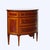 Early 20th Century Pair Italian Hepplewhite Style Satinwood & Rosewood Inlaid Demilune Consoles For Sale - Image 12 of 15