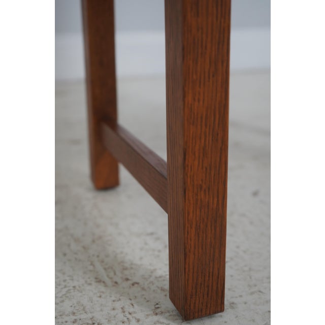 Stickley Mission Oak Lectern Podium Bookcase For Sale - Image 11 of 13