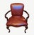 1980s Elevate Your Executive Office With This Stunning Pair of Leathercraft Georgian Mahogany Armchairs For Sale - Image 5 of 12
