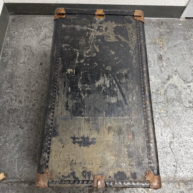 Hartmann Steamer Trunk, Vintage For Sale In San Francisco - Image 6 of 12