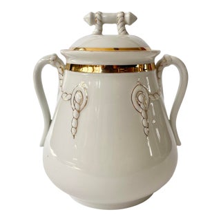 1870 Haviland Limoges Lidded Bowl For Sale