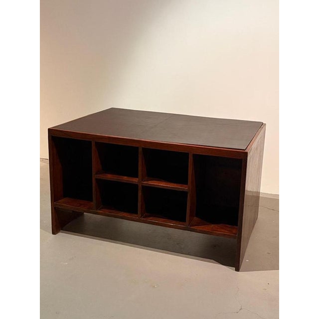 1950s Vintage PJ-BU-02-A Pigeonhole Desk by Pierre Jeanneret, 1950s For Sale - Image 5 of 16