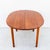 Brown 1960s Restored Mid Century Modern Expandable Walnut Dining Table by Dux For Sale - Image 8 of 15