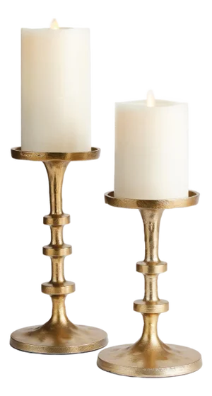 Abacus Petite Candle Stands, Set of 2