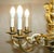 Antique French Rococo Gold Gilt Brass Eight-Branch Cherub Chandelier, 1900s For Sale - Image 6 of 18