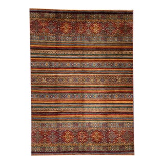 Oriental Handmade Rug 8'8" x 12'1" For Sale