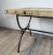 Wood Brutalist Coffee Table, 1980s For Sale - Image 7 of 12