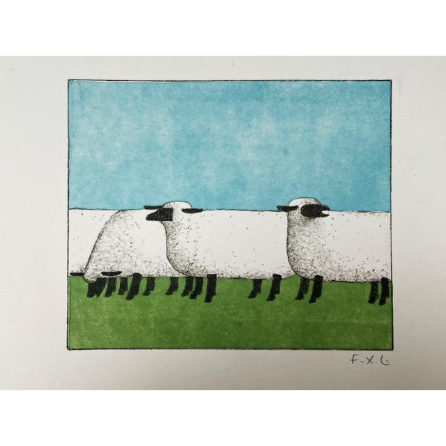 2000 - 2009 François-Xavier Lalanne, Sheeps, 2004, Paper For Sale - Image 5 of 7