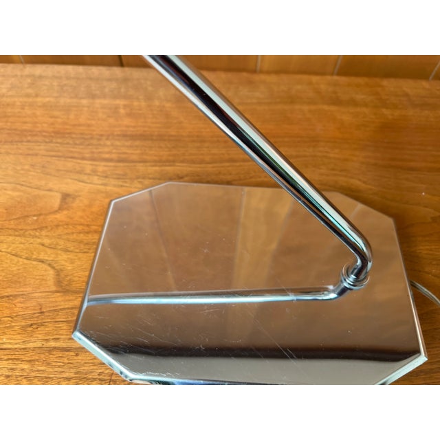 Mid-Century Koch & Lowy Chrome Swing Arm Adjustable Desk Lamp For Sale - Image 12 of 12