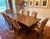 Gorgeous custom-made table, lightly used over the years and has a special bar top for extra durability. No leaves or...