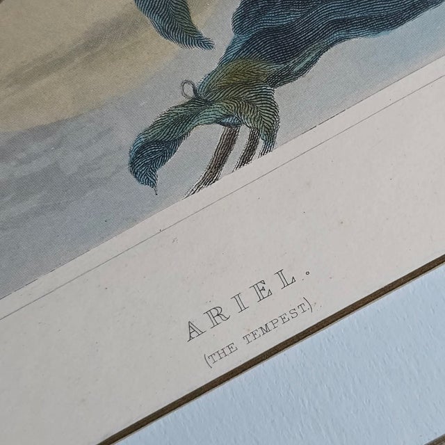 Henry James Townsend, Ariel from Shakespeare's The Tempest, 1873, Etching For Sale - Image 6 of 15