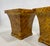 1980’s Pair Faux Tortoise Shell Planters/Cache Pots For Sale - Image 11 of 16
