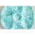 Gien French Gien Turquoise Majolica Oyster Plate For Sale - Image 4 of 5