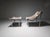 Buffalo lounge chair with matching ottoman by kwok hoi chan for steiner paris, 1960s. Featuring a sculptural chrome-plated...