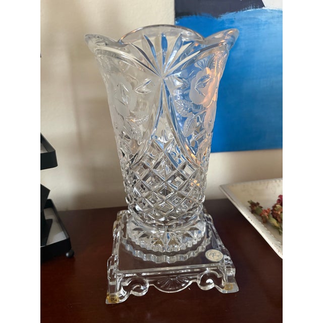 Glass 1980s Waterford Crystal Lamp For Sale - Image 7 of 12