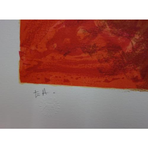 Henry Westel, The Enchanted Sleepers, Original Signed Lithograph For Sale - Image 4 of 6