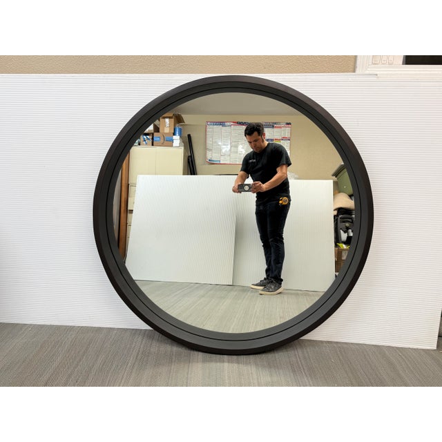 2020s Brownstone Kirby Mirror, Dark Bronze For Sale - Image 5 of 12