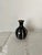 Late 20th Century Miniature Tenmoku Black Glaze Studio Bud Vase For Sale - Image 5 of 15