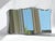 Silver Antique Art Deco Frameless Rectangular Beveled Carved Wall Mirror, 1920s For Sale - Image 8 of 8