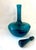 Glass 1966 Mid-Century Modern Joel Philip Myers for Blenko 6615l Peacock Glass Decanter With Stopper For Sale - Image 7 of 11