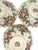 2020s Asian Modern Bat Trang Vietnam Multipurpose Ceramic Bowls Hand Painted in Red & Blue Floral Motif - Set of 6 For Sale - Image 5 of 8