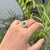 VRJewels Vintage Cluster Diamond 1.81 Carats Emerald Ring in 14k Gold Size 8, New For Sale In New York - Image 6 of 18