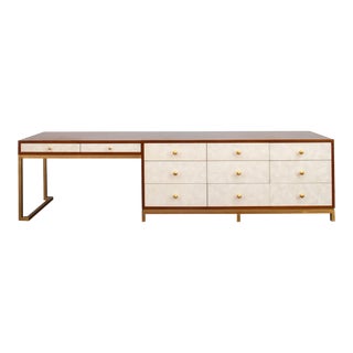 Hollywood Glam Dresser Vanity Table For Sale