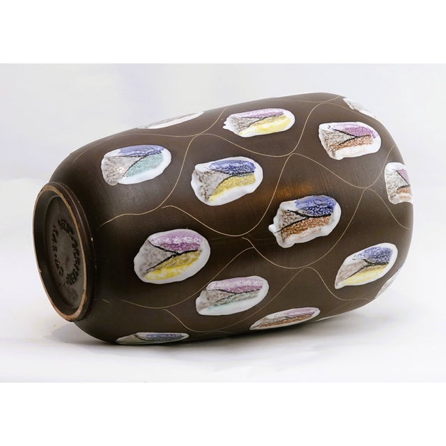 Kongo Floor Vase by Bodo Mans for Bay Keramik, West Germany, 1950s For Sale - Image 6 of 10