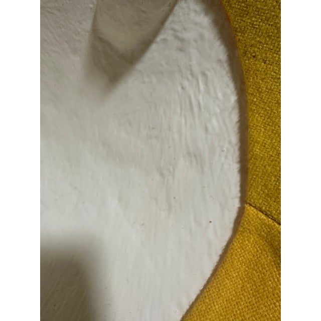 Heart Cone Chair designed by Verner Panton and produced by Vitra in the late 1980s. Typical white fiberglass shell....