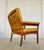Vintage Swedish Tan Leather and Wood Lounge Chair by Göte Möbler, 1970s For Sale - Image 15 of 18